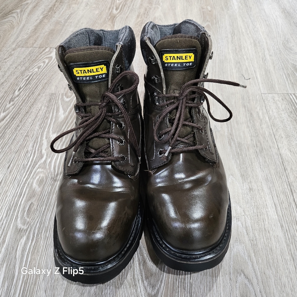 Stanley Men's Brown Steel Toe Boots